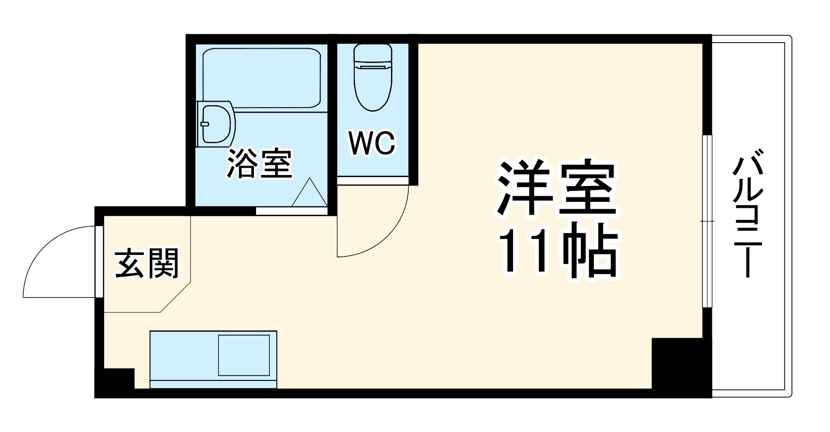 サンシャインMの間取り