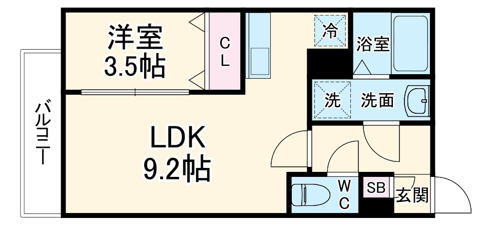 ジーメゾン岩槻モデラートの間取り