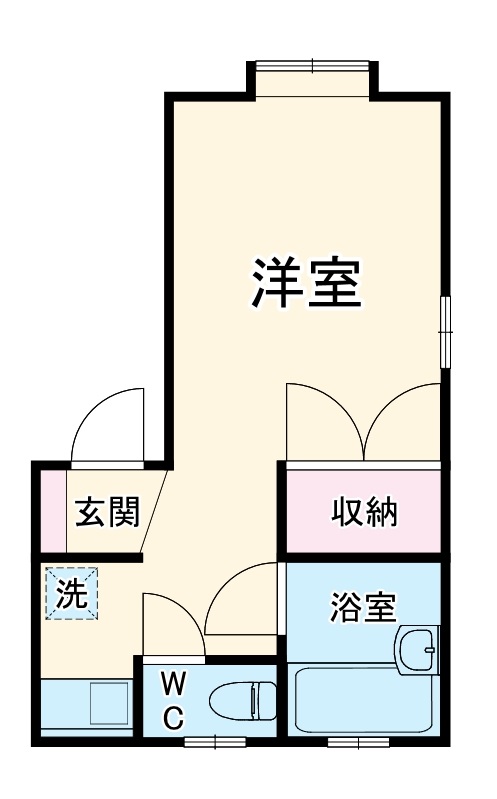 エクセルコーポの間取り