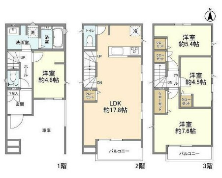 Kolet日進#42の間取り