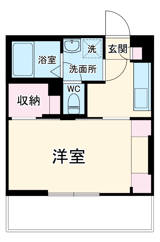 リブリ・宮Ⅱの間取り