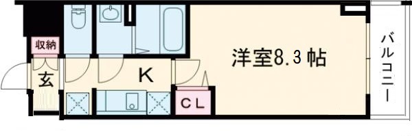 ディーシーガーデン京都西の間取り