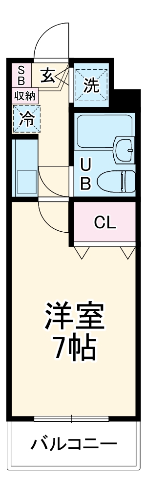 ティアレ宮崎台の間取り