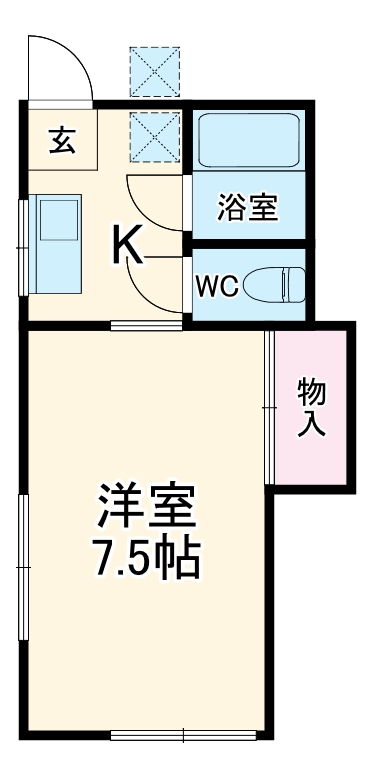 ホームズ栄の間取り