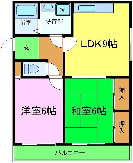 ヴィレッジヒルズTAKAの間取り