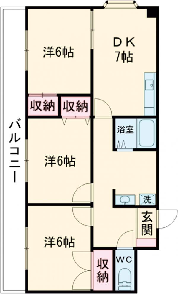 ヴェルドミール府中の間取り