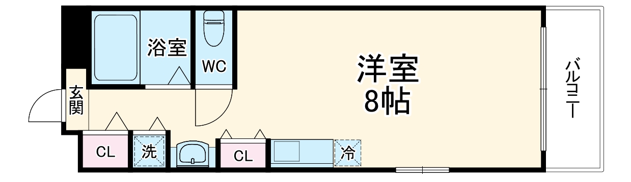 SERAPH天満橋の間取り