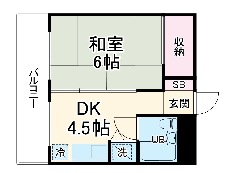カーサふじみ野の間取り