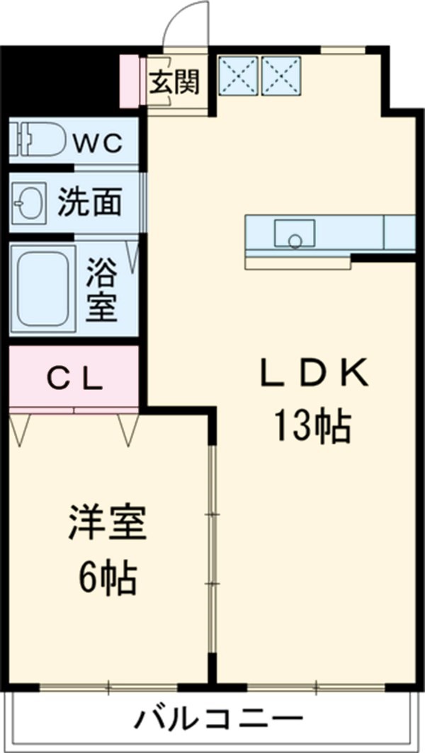 メゾン白和の間取り