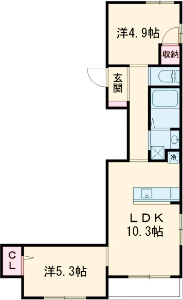 フリージアの間取り