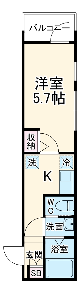 MELDIA宮原の間取り