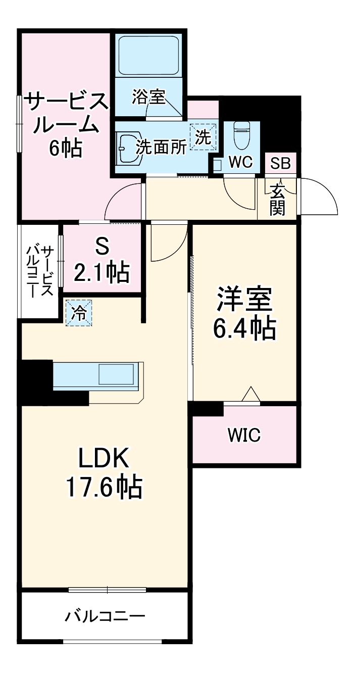 インペリアル大宮の間取り