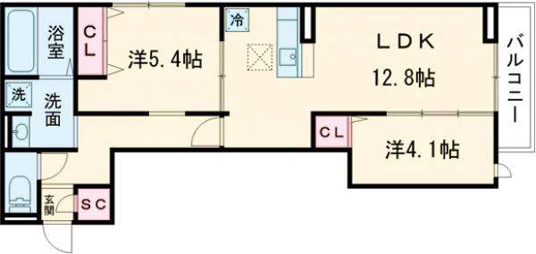 ウィンドテラス瑞江の間取り