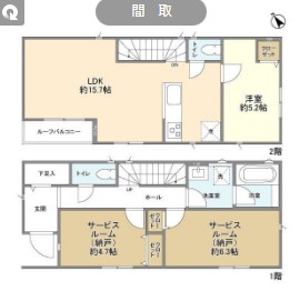 Kolet尾山台南#09の間取り