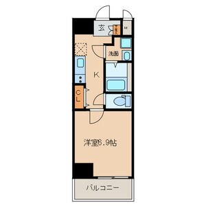 ノステルコート岡崎の間取り