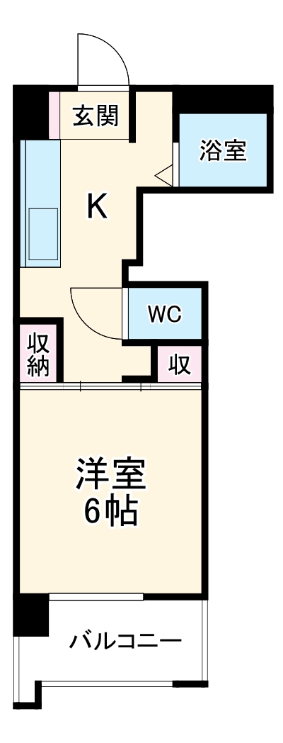第5七福ビルの間取り