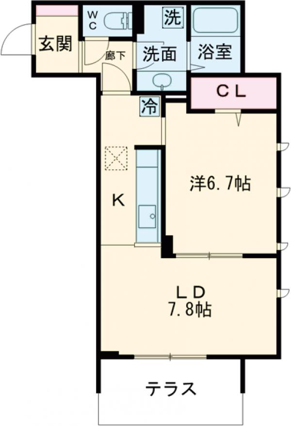 ラグーナレジデンスの間取り