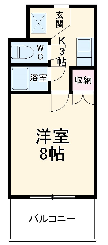 林マンションの間取り