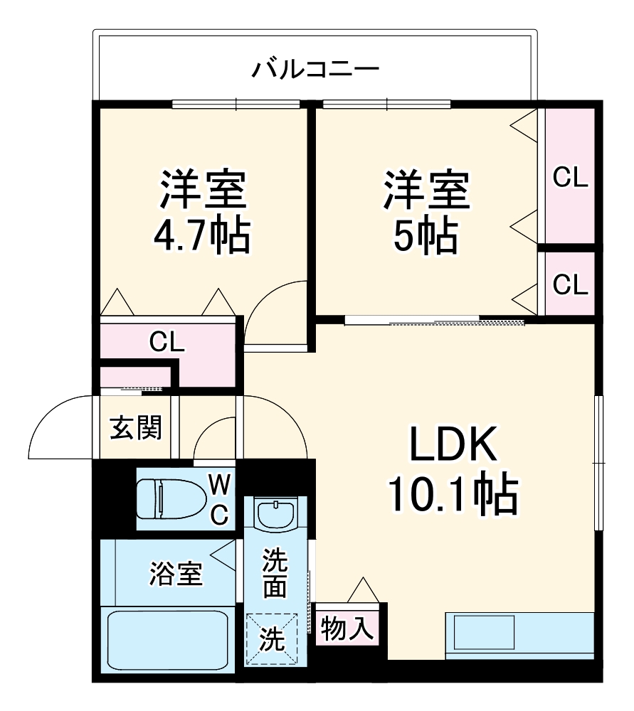 シャルマンテの間取り