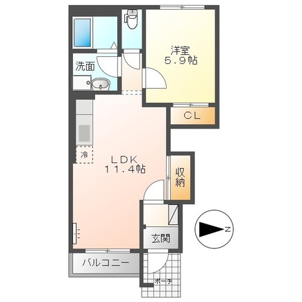 プレッソ ヴィアーレの間取り