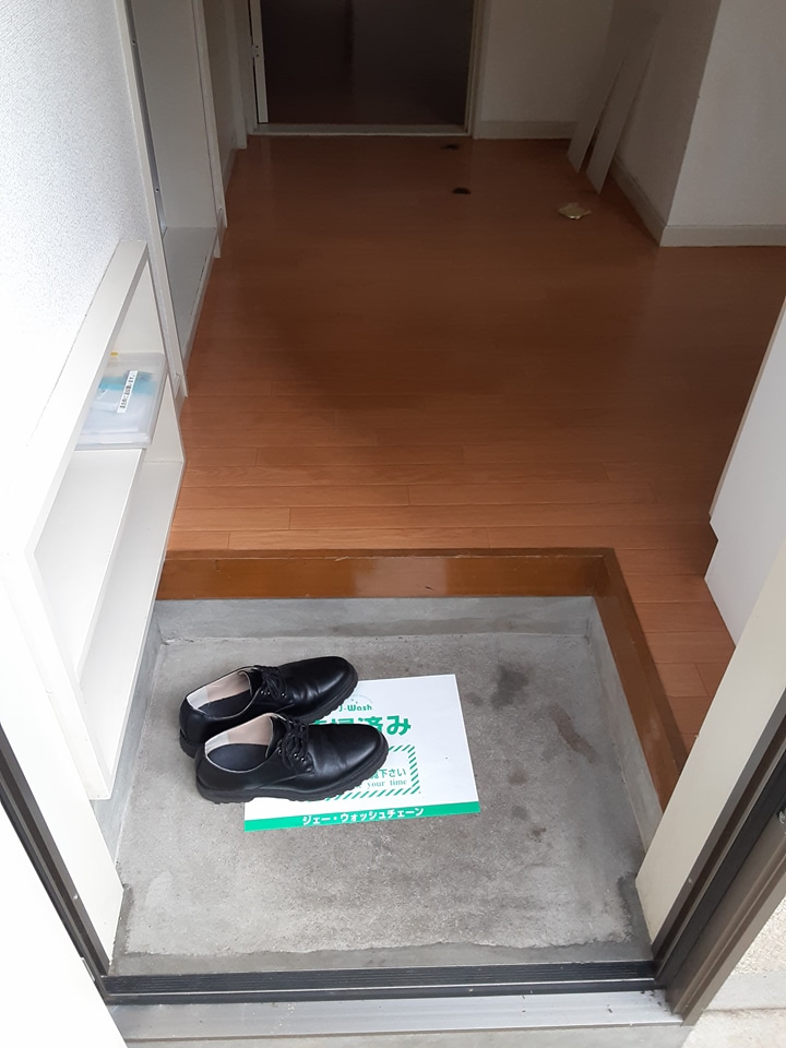 8/28 玄関
