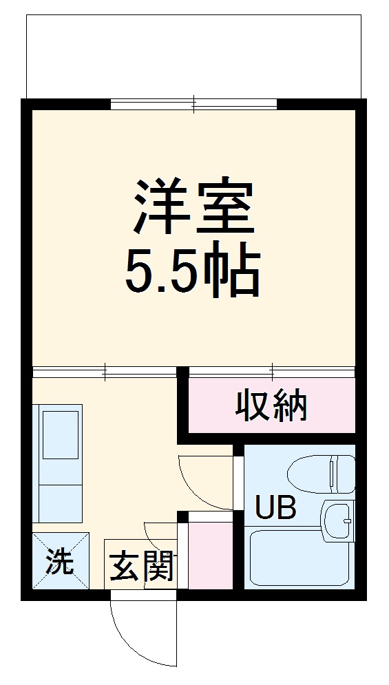 スワンハイムNの間取り
