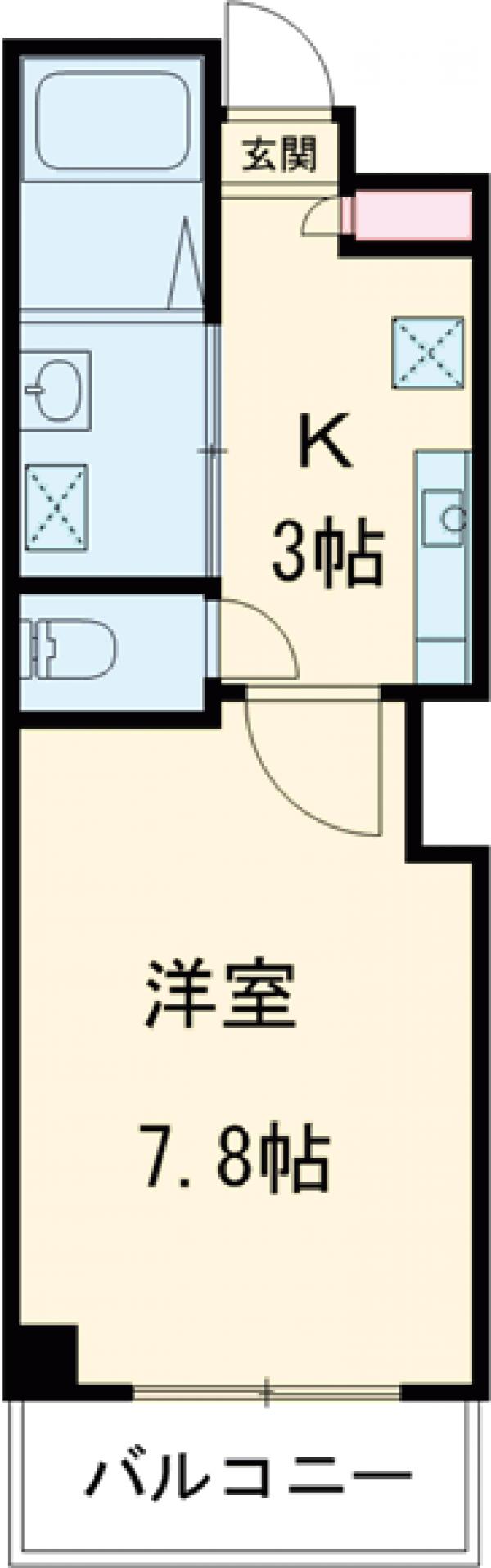 レーヴエスチュエールⅦの間取り