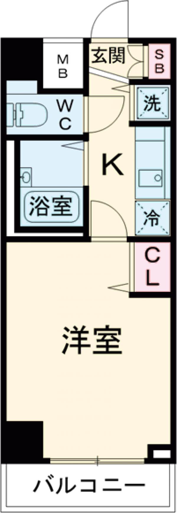 ブライズ中野新橋の間取り