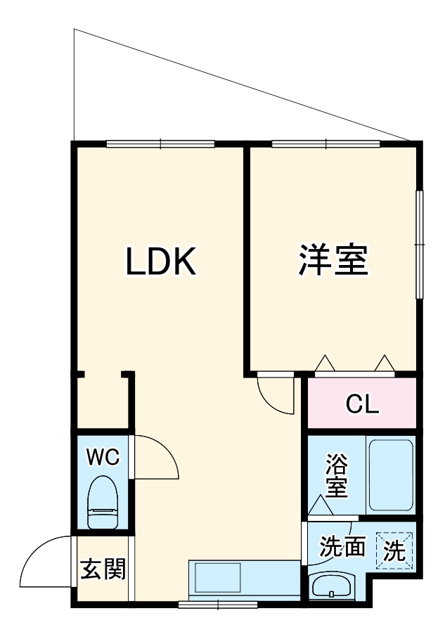長瀬ビルの間取り