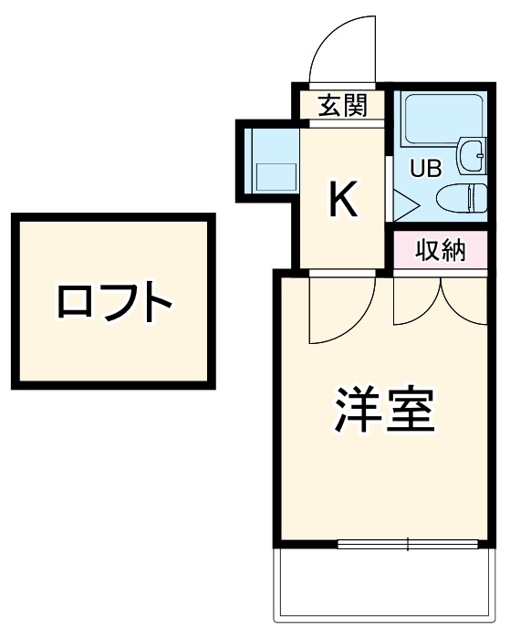 スウィートホーム柏88Aの間取り