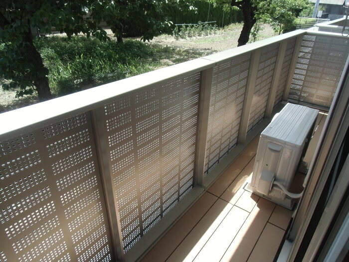 10/17 バルコニー