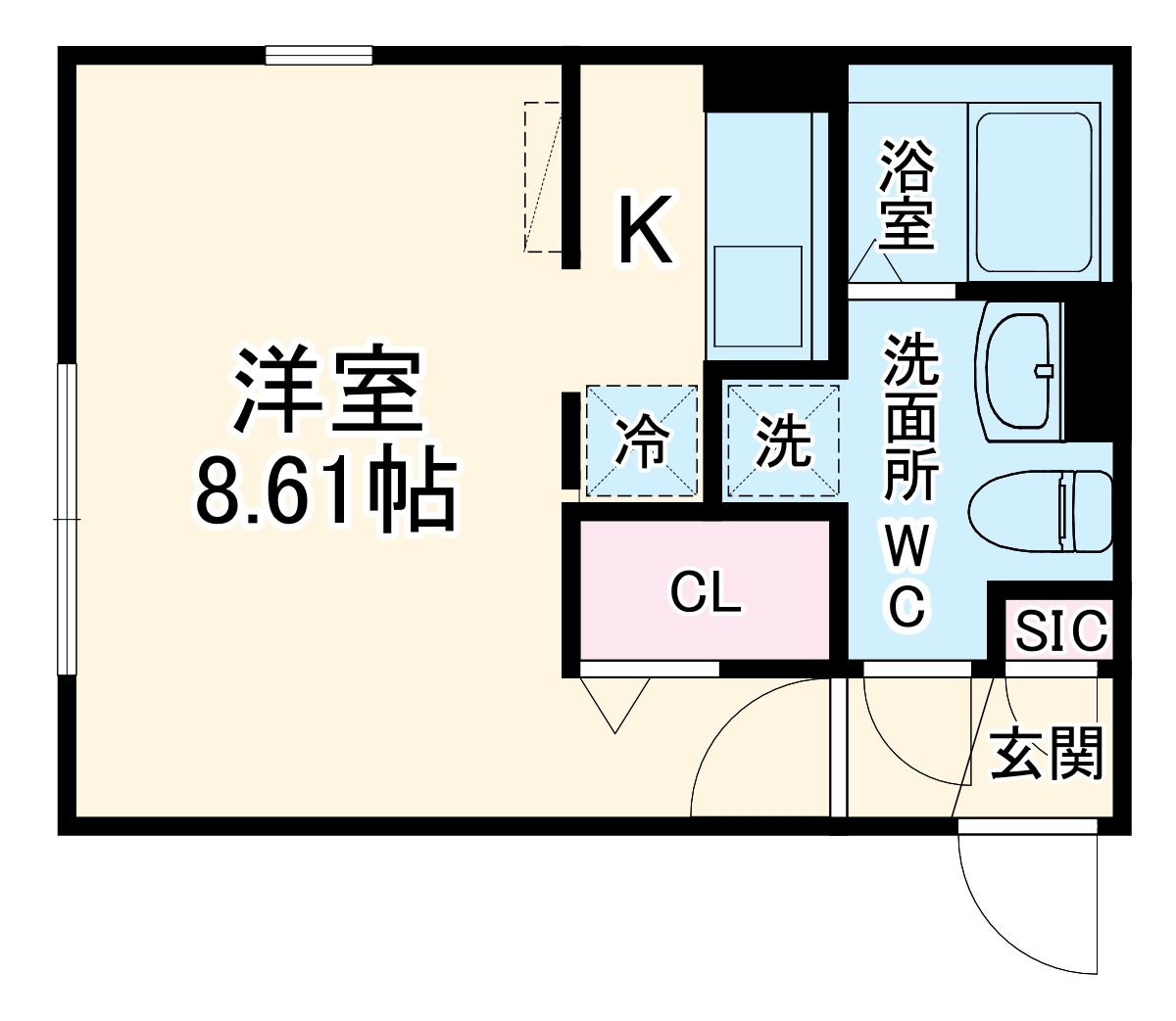 Livele Avenir 鷺沼の間取り