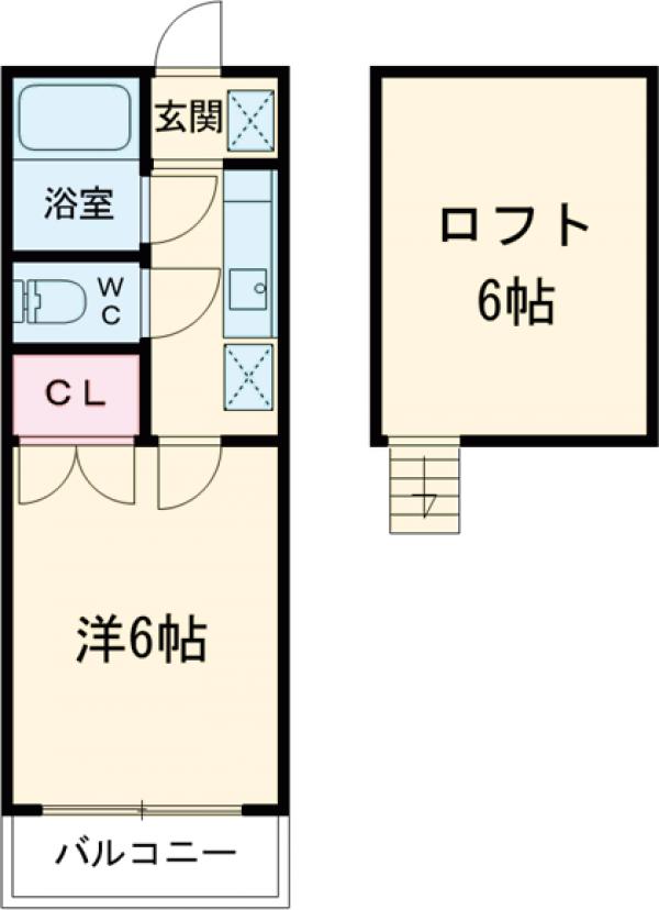 ラフォーレ司の間取り