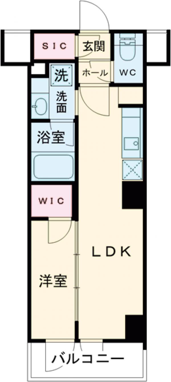 デュオフラッツ篠崎の間取り