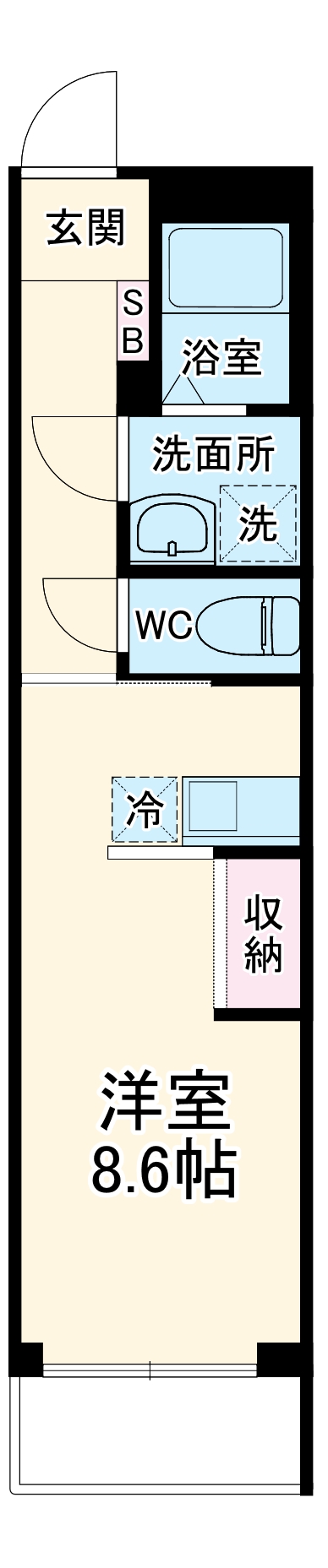 Premier Yatsukaの間取り