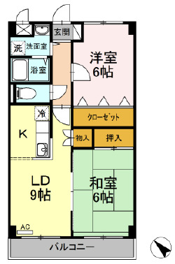 クレッセの間取り