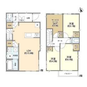 Kolet初石#02の間取り