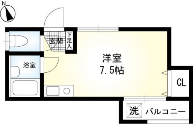 コーポ杉井の間取り