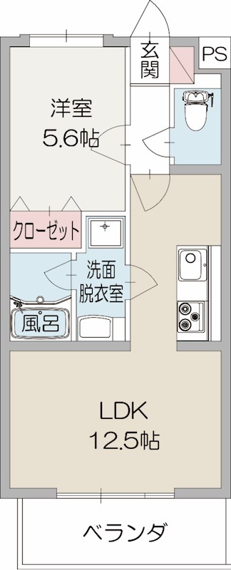 ボアーソルテの間取り