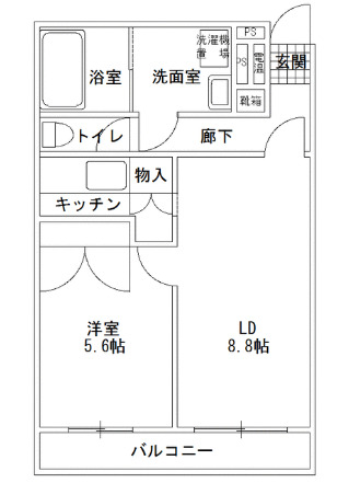 サーティーフォーⅢの間取り