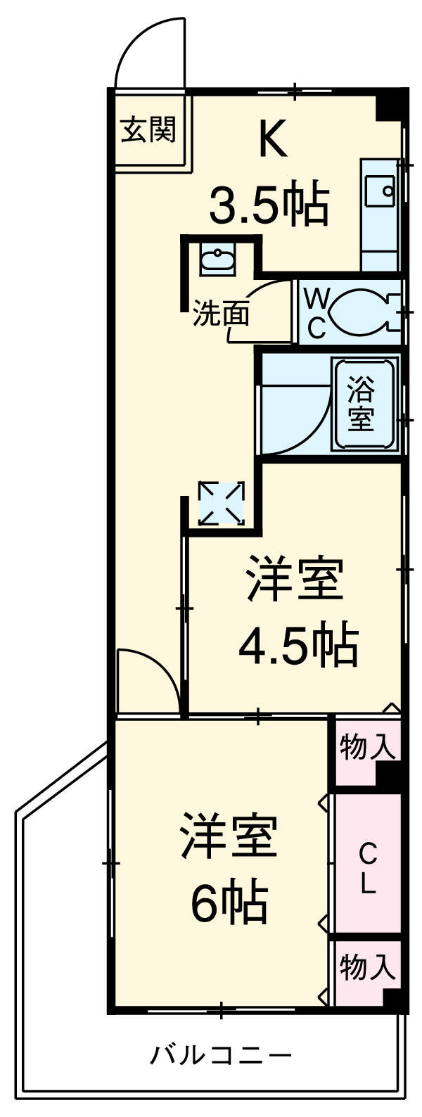 マリエンデバーの間取り