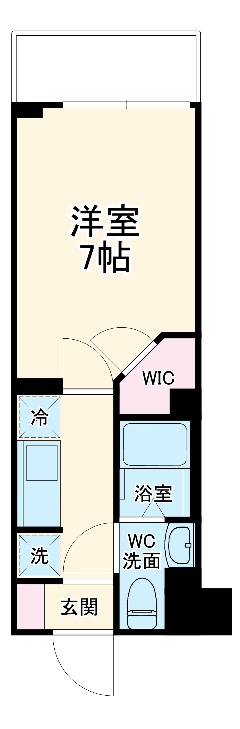 S-RESIDENCE北戸田の間取り