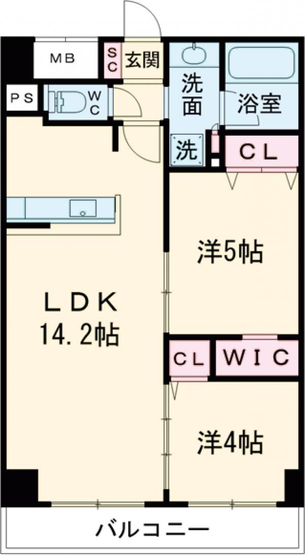 リアナアートパーク西葛西の間取り