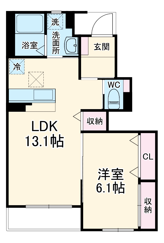 リベルの間取り