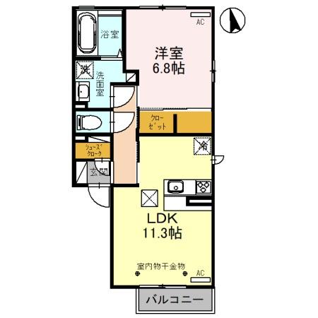 ラクーアの間取り