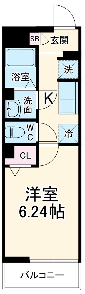 ヴィラ柏の間取り