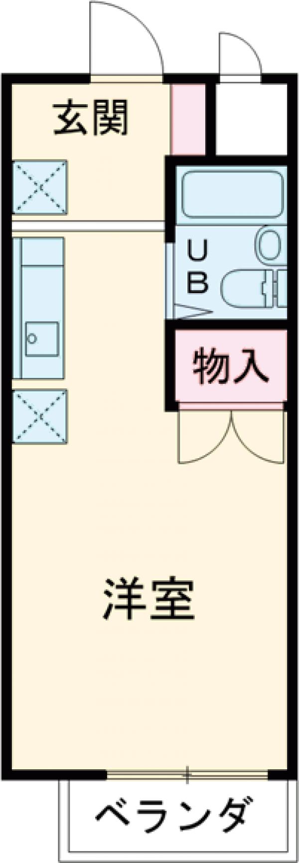 日野屋第一ビルの間取り