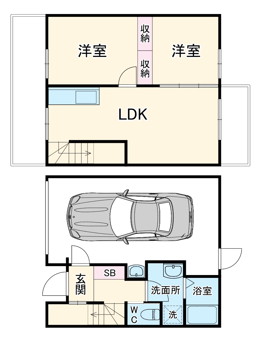 シーサイドヴィレッジ湘南茅ヶ崎の間取り