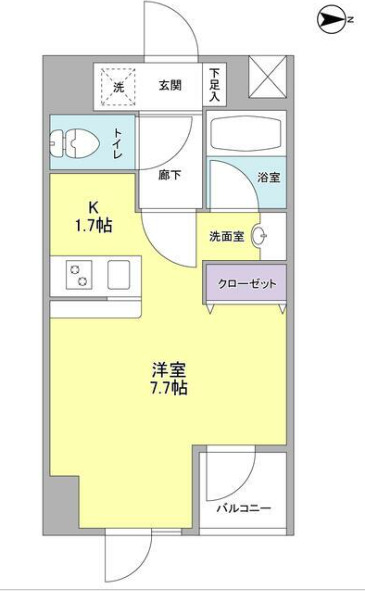 Monte Rosaの間取り