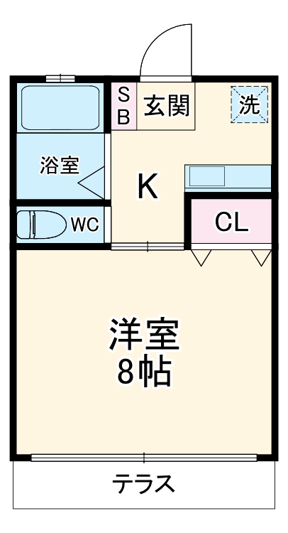 きよすみハイツの間取り